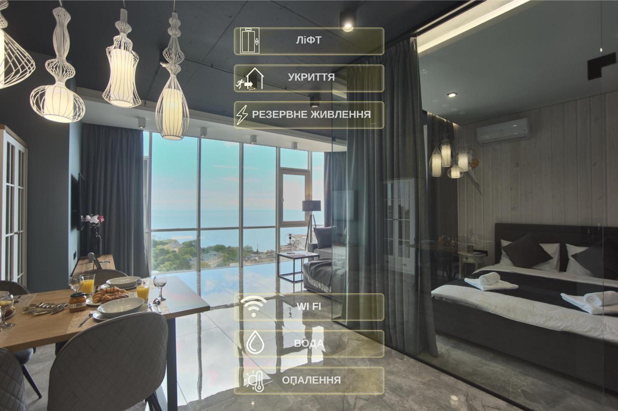 Gagarin Plaza Luxury Sea View Apartments Odessa Extérieur photo