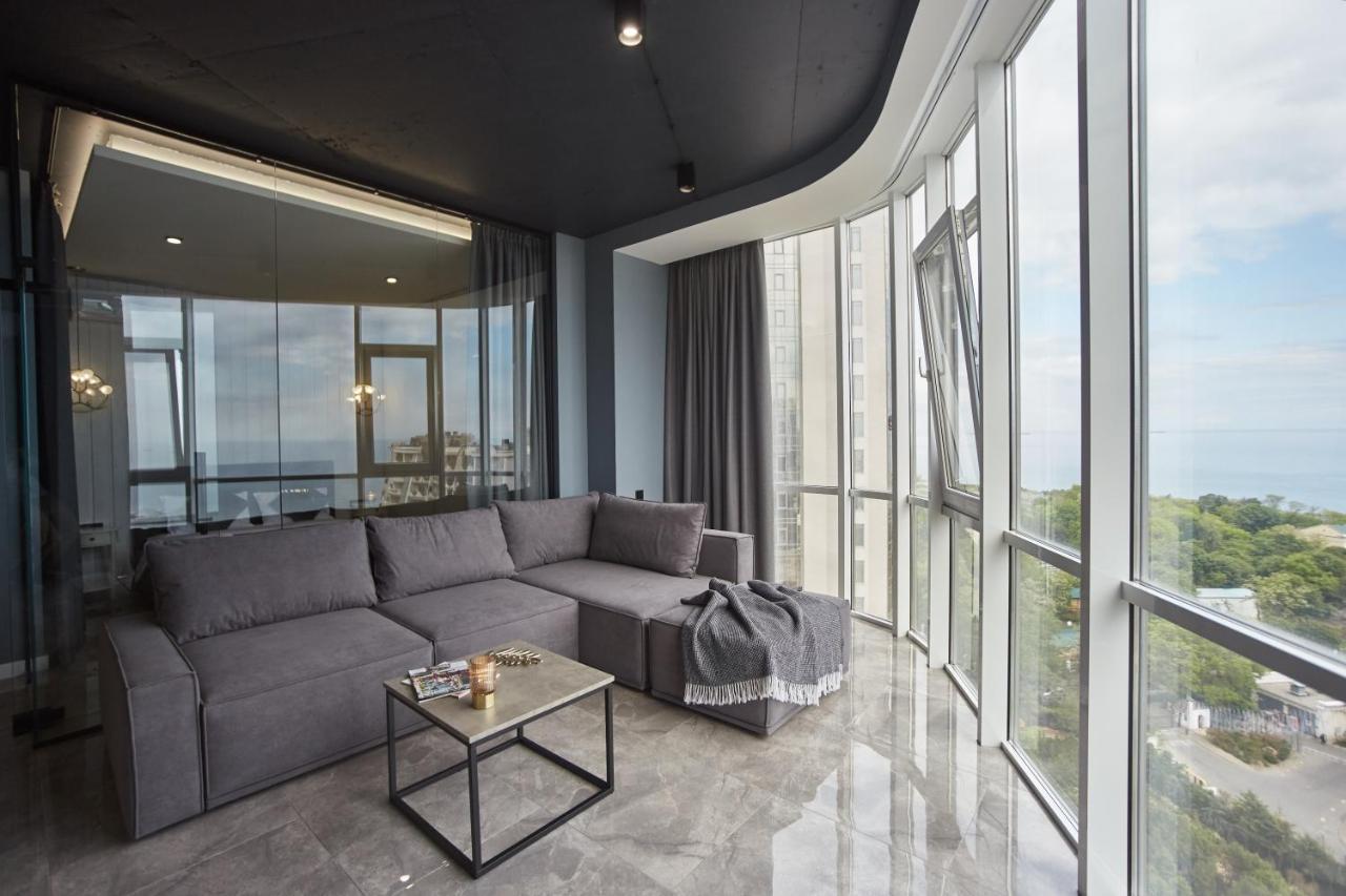 Gagarin Plaza Luxury Sea View Apartments Odessa Extérieur photo